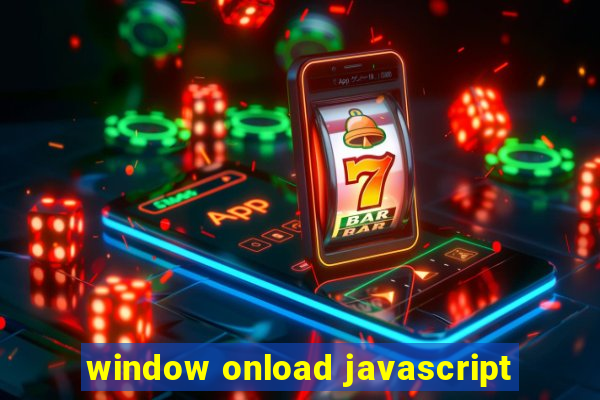 window onload javascript